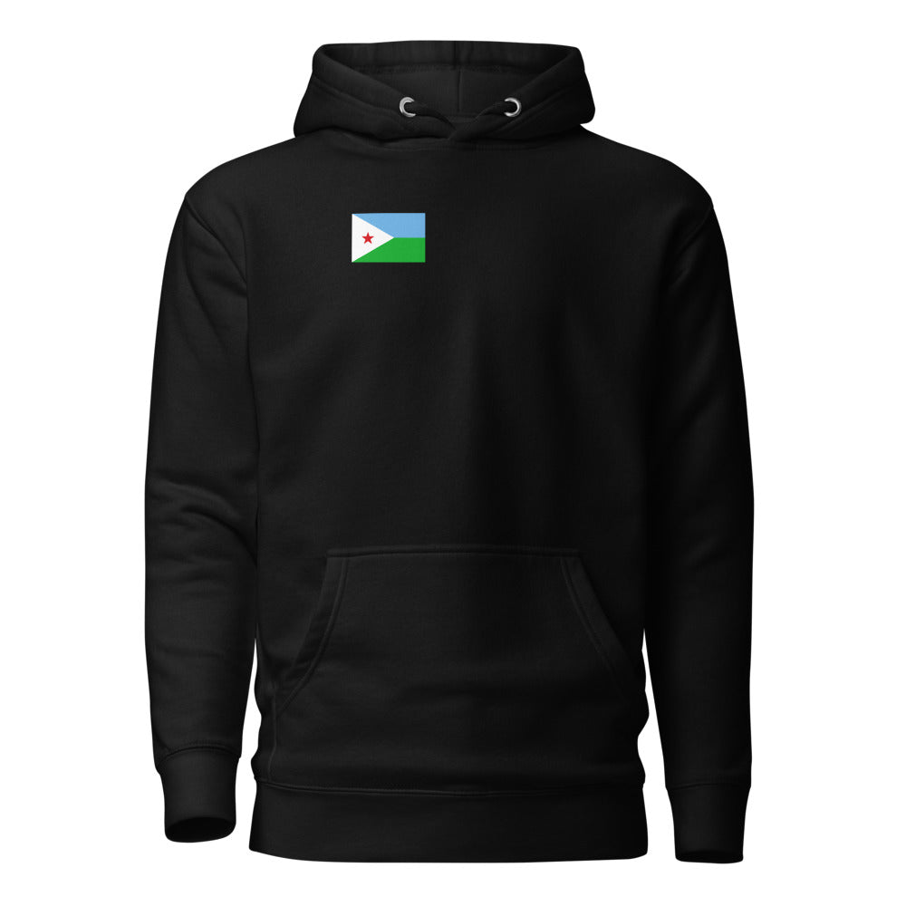 National Flag Hoodies - Collection 4 Djibouti hoodie-m