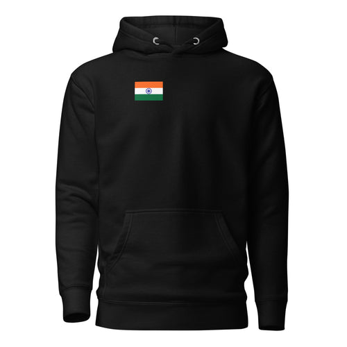 National Flag Hoodies - Collection 7 India / M / Black