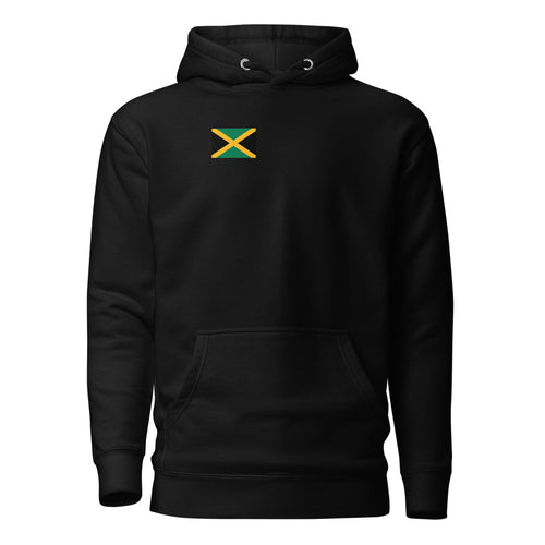 National Flag Hoodies - Collection 7 Jamaica / M / Black