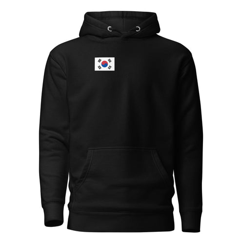 National Flag Hoodies - Collection 8 South Korea / M / Black