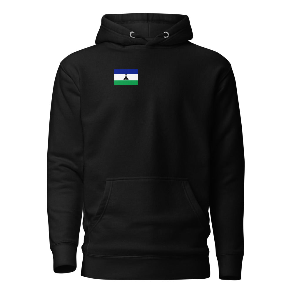 National Flag Hoodies - Collection 9 Lesotho hoodie-m
