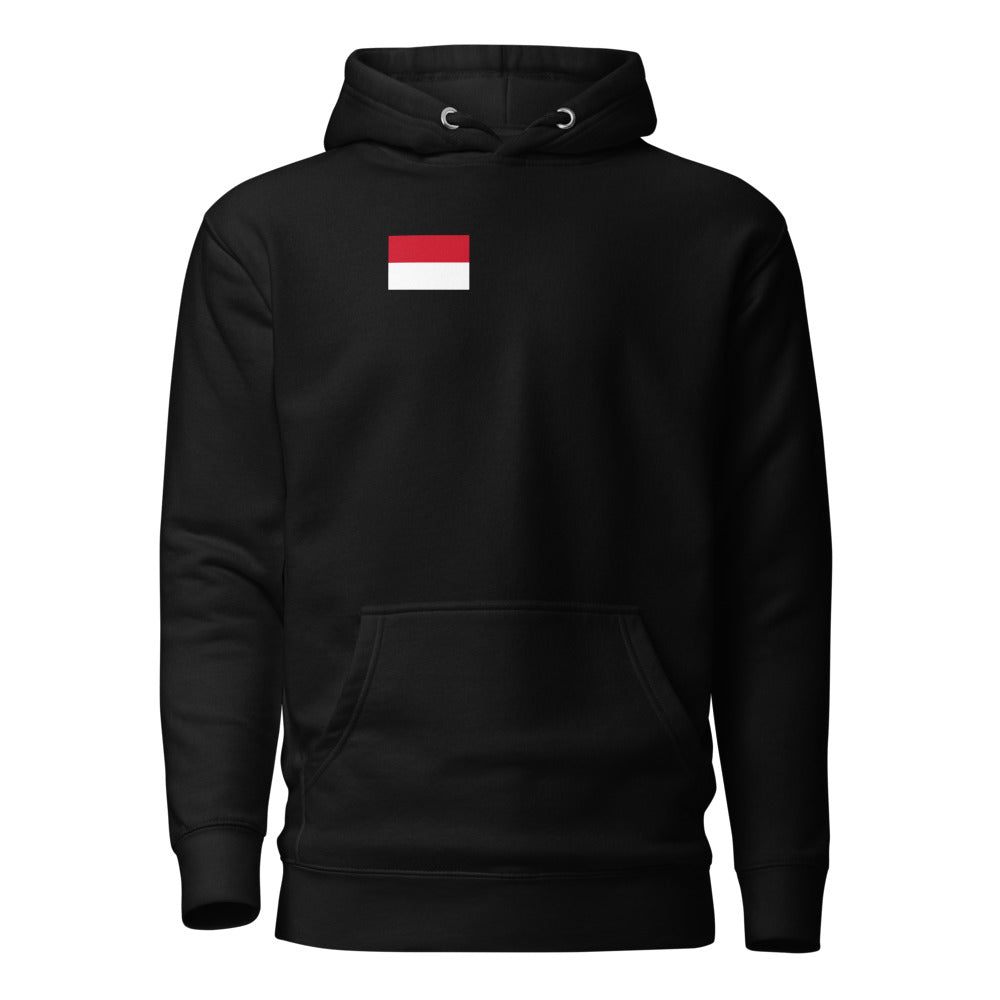 National Flag Hoodies - Collection 9 Monaco hoodie-m