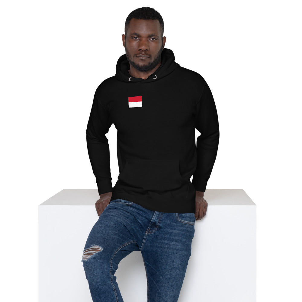 National Flag Hoodies - Collection 9 Monaco hoodie-m