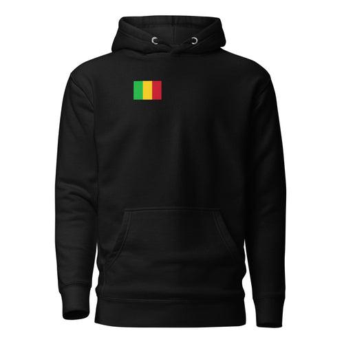 National Flag Hoodies - Collection 10 Mali / M / Black