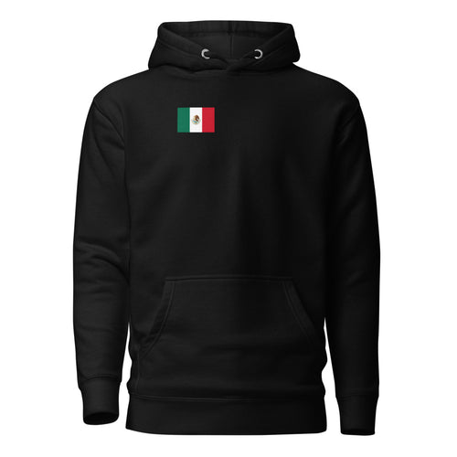 National Flag Hoodies - Collection 11 Mexico / M / Black