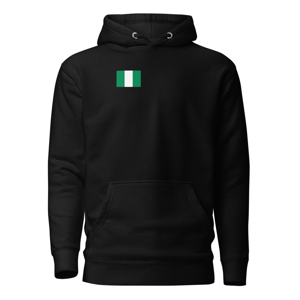 National Flag Hoodies - Collection 11 Nigeria hoodie-m