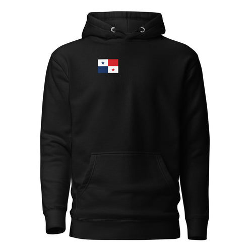 National Flag Hoodies - Collection 12 Panama / M / Black
