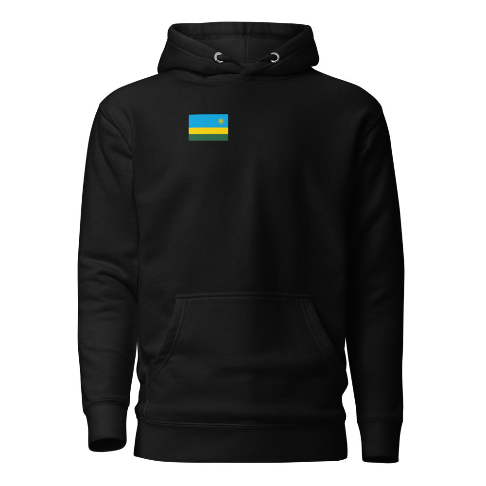 National Flag Hoodies - Collection 13 Rwanda hoodie-m