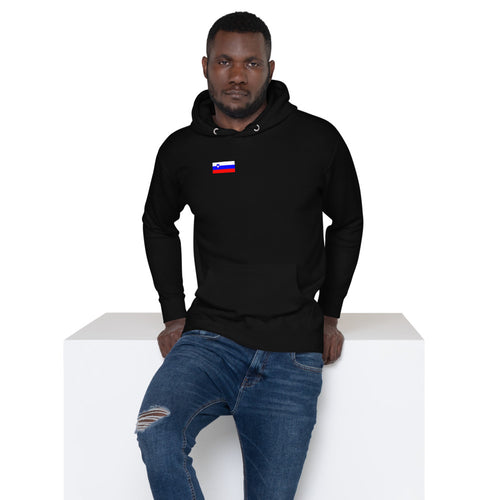National Flag Hoodies - Collection 13 Slovenia / M / Black