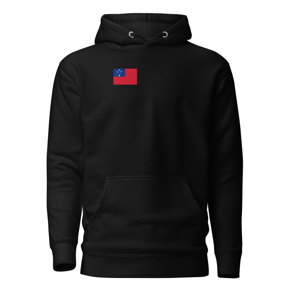 National Flag Hoodies - Collection 16 Samoa hoodie-m