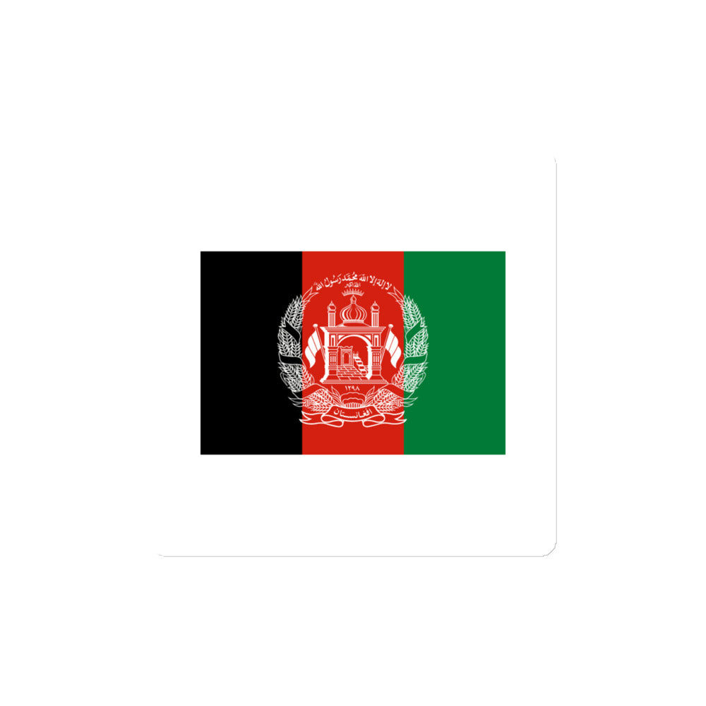 National Flag Magnets - Collection 1 Afghanistan magnet-4x4