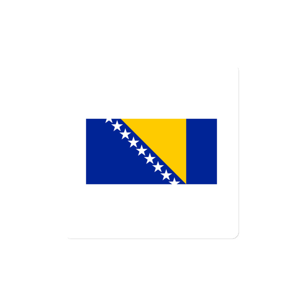 National Flag Magnets - Collection 1 Bosnia & Herzegovina magnet-4x4