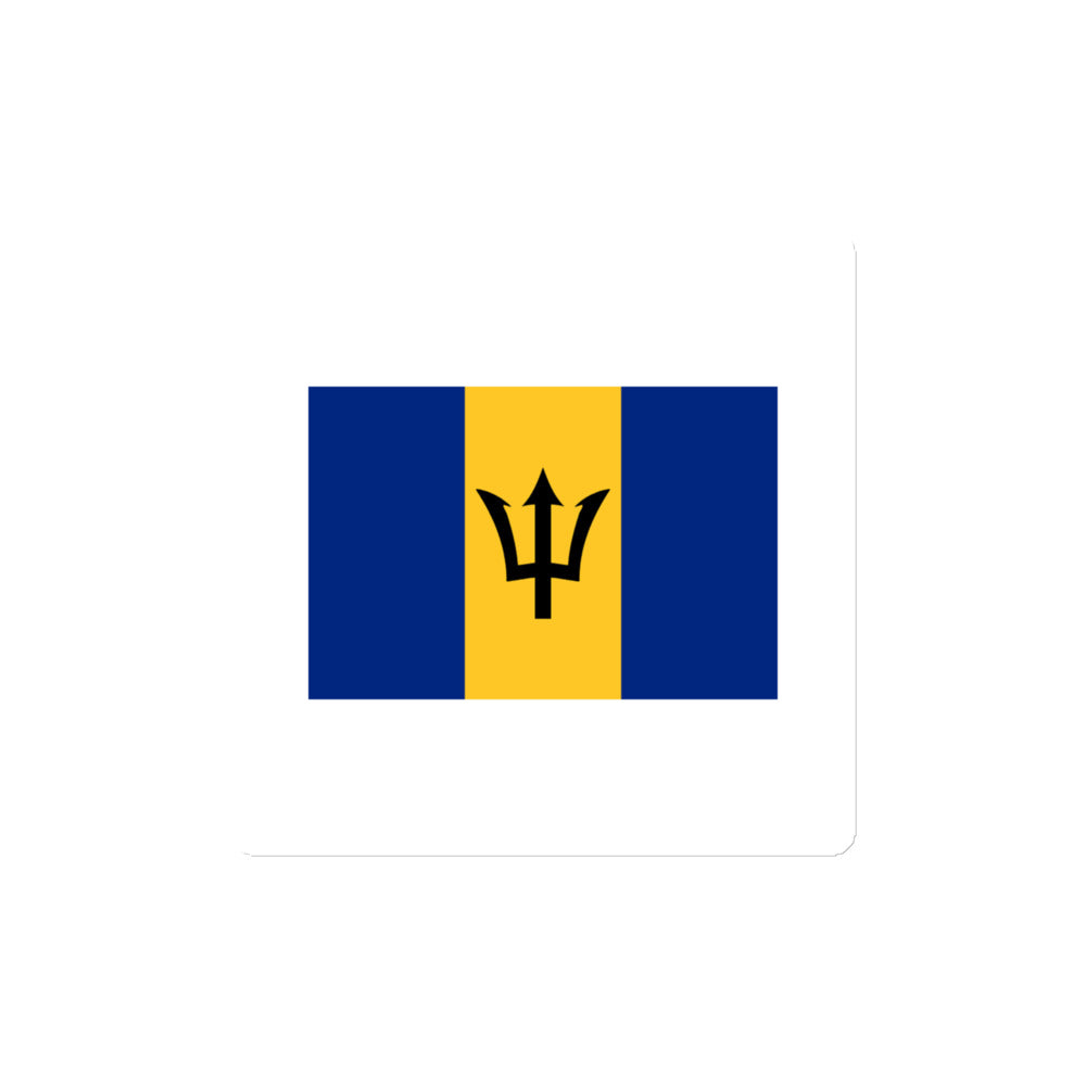 National Flag Magnets - Collection 1 Barbados magnet-4x4