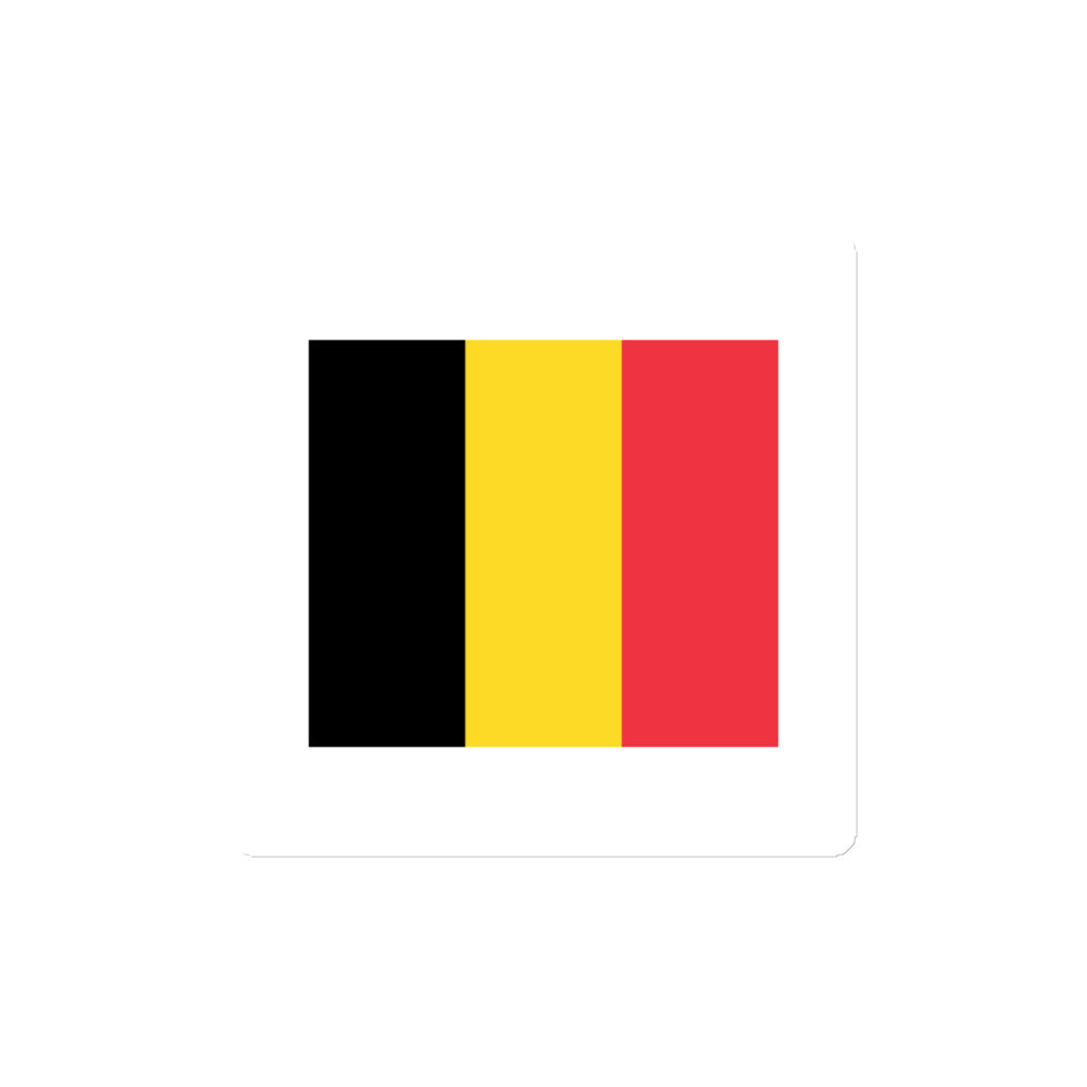National Flag Magnets - Collection 1 Belgium magnet-4x4
