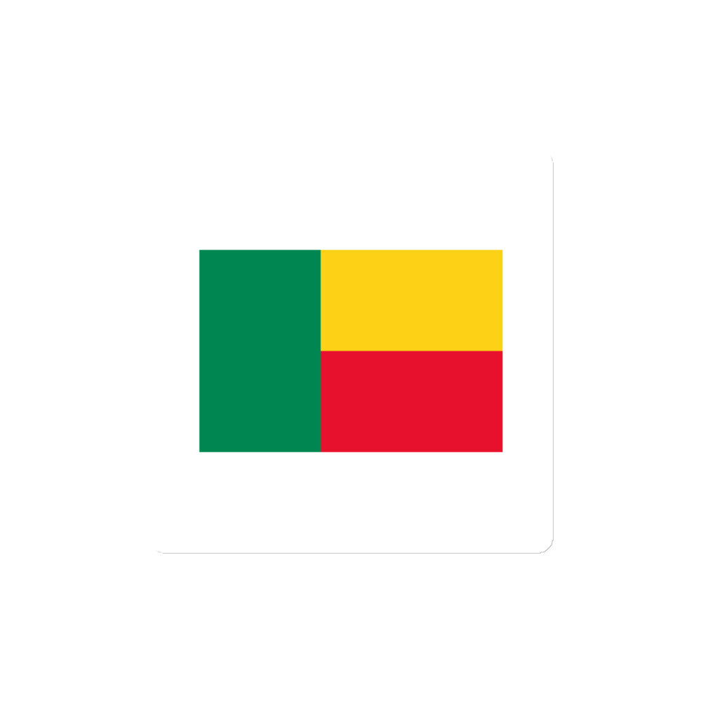National Flag Magnets - Collection 1 Benin magnet-4x4