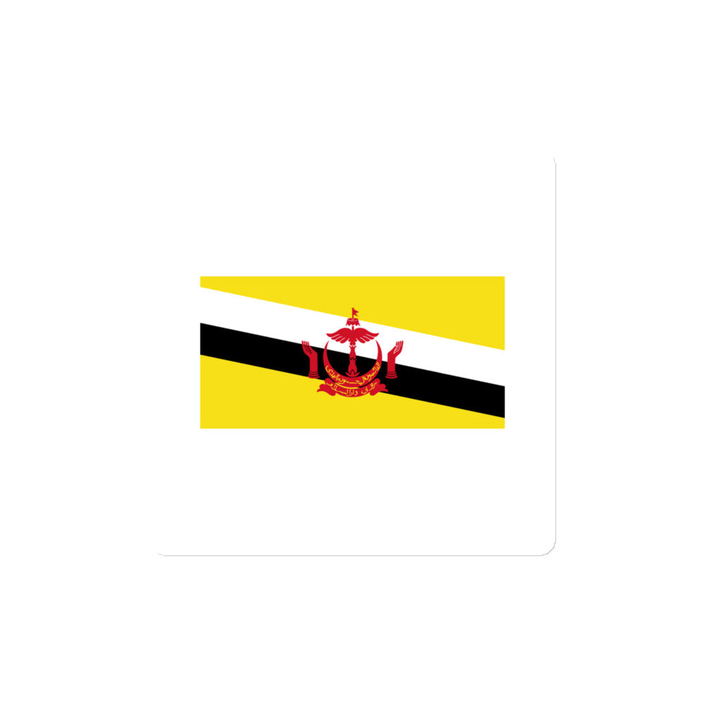National Flag Magnets - Collection 1 Brunei magnet-4x4
