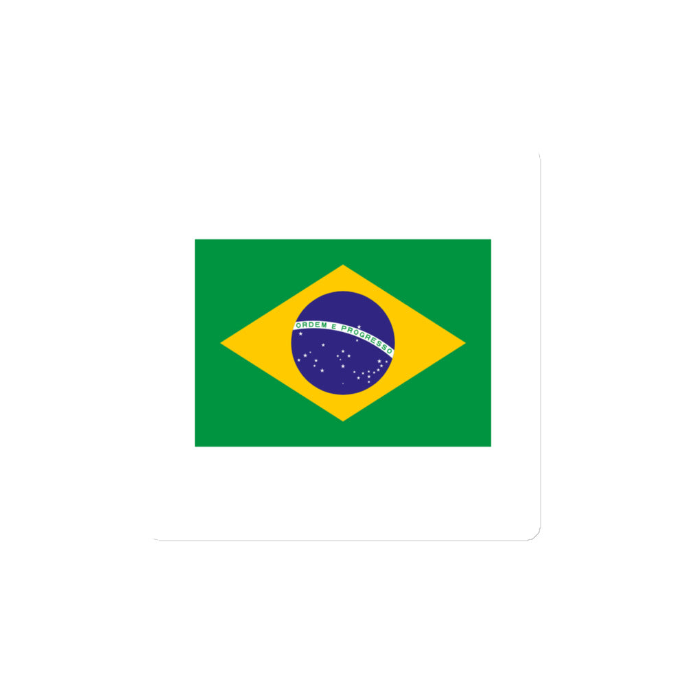 National Flag Magnets - Collection 1 Brazil magnet-4x4