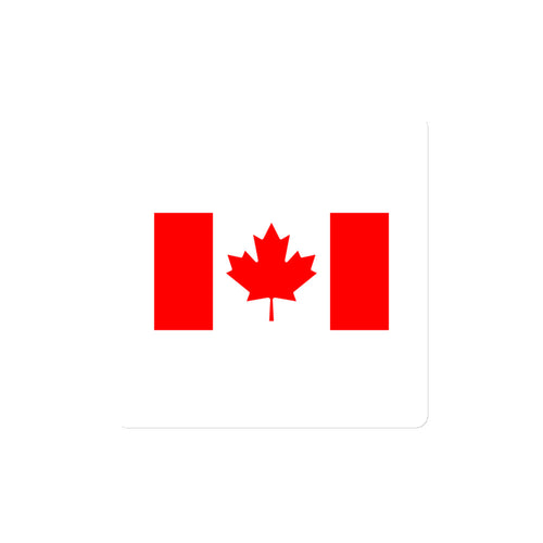 National Flag Magnets - Collection 1 Canada / 4x4 / White