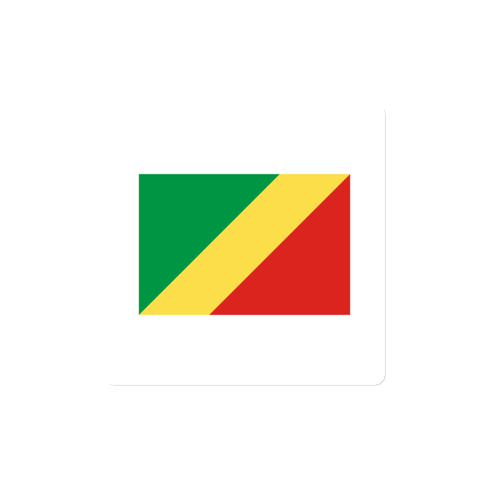 National Flag Magnets - Collection 1 Republic of the Congo magnet-4x4