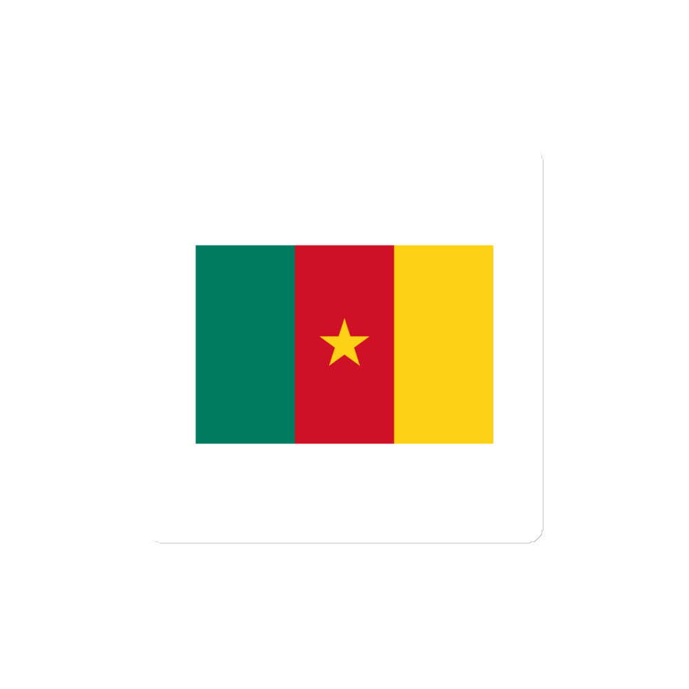 National Flag Magnets - Collection 1 Cameroon magnet-4x4