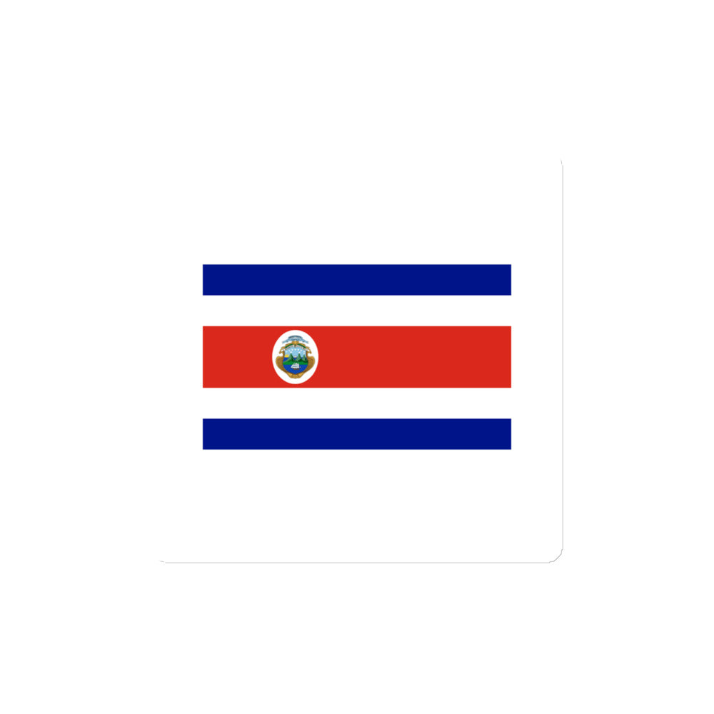 National Flag Magnets - Collection 1 Costa Rica magnet-4x4