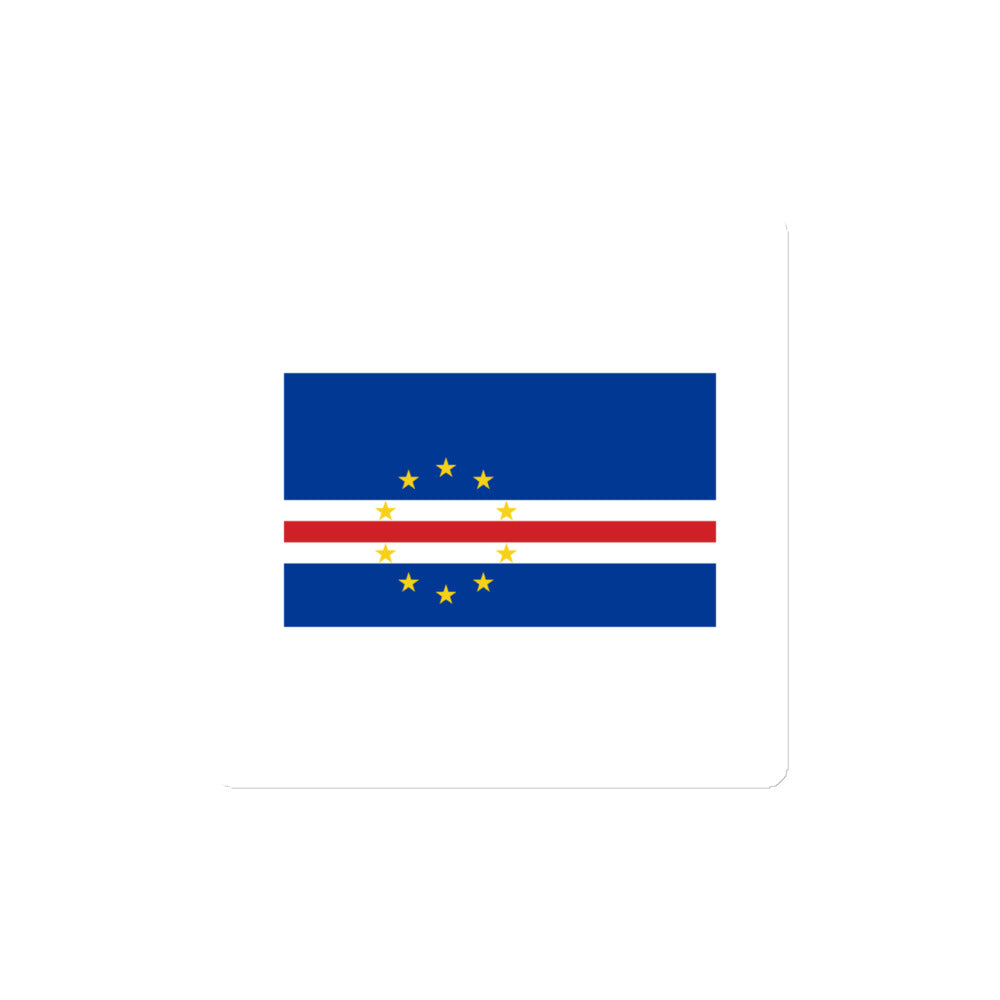 National Flag Magnets - Collection 1 Cape Verde magnet-4x4
