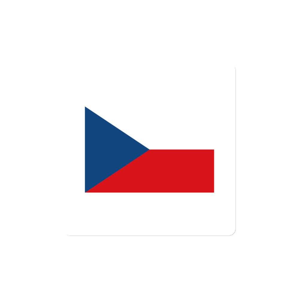National Flag Magnets - Collection 1 Czech Republic magnet-4x4