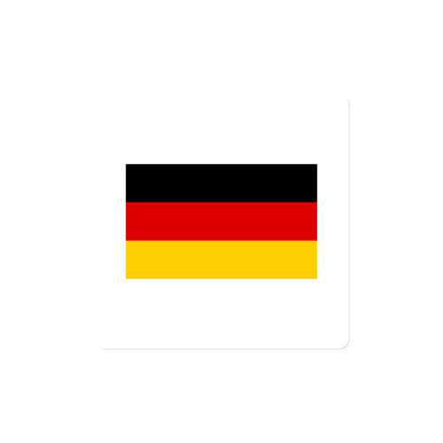 National Flag Magnets - Collection 1 Germany / 4x4 / White