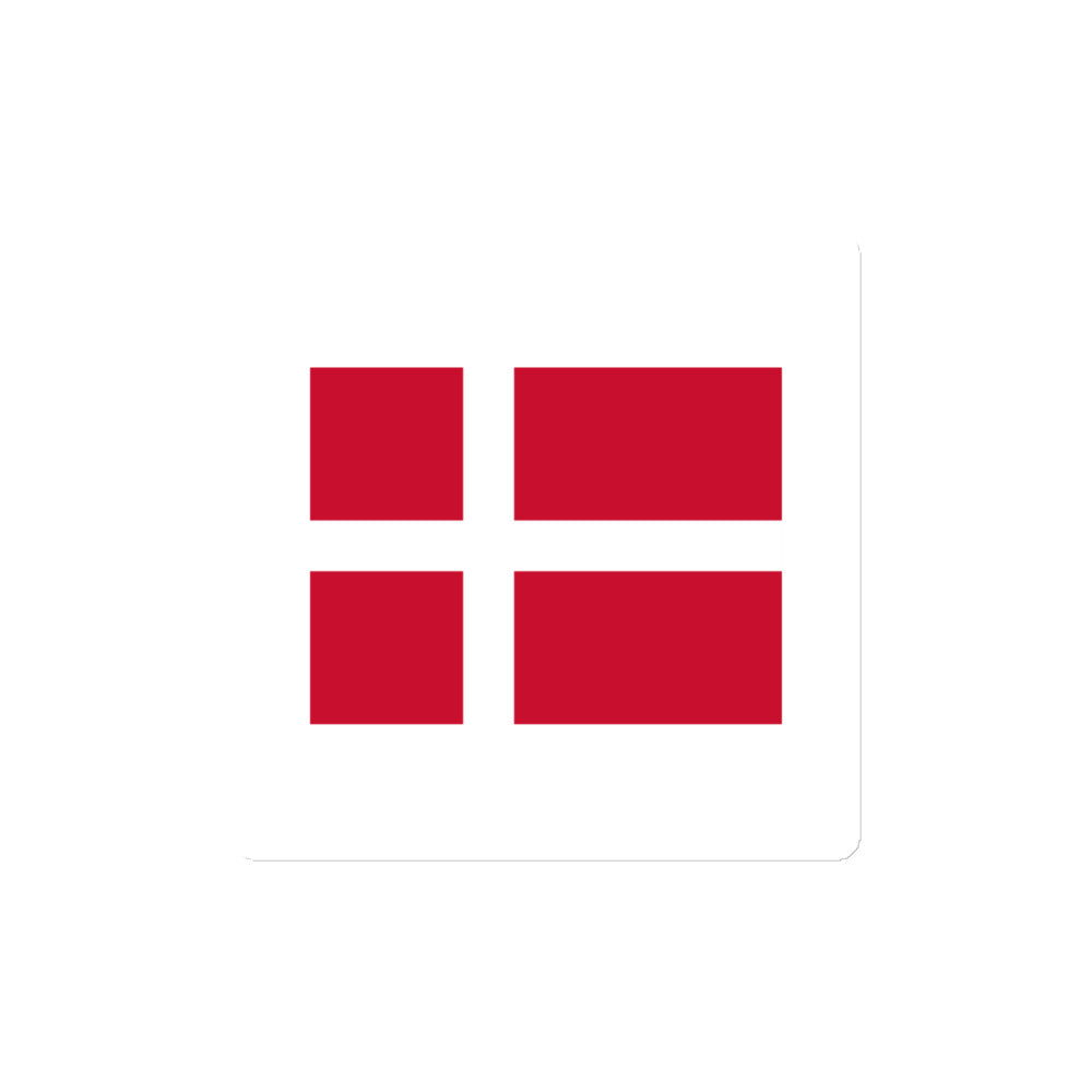 National Flag Magnets - Collection 1 Denmark magnet-4x4