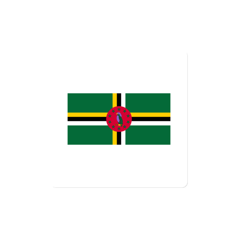 National Flag Magnets - Collection 1 Dominica magnet-4x4