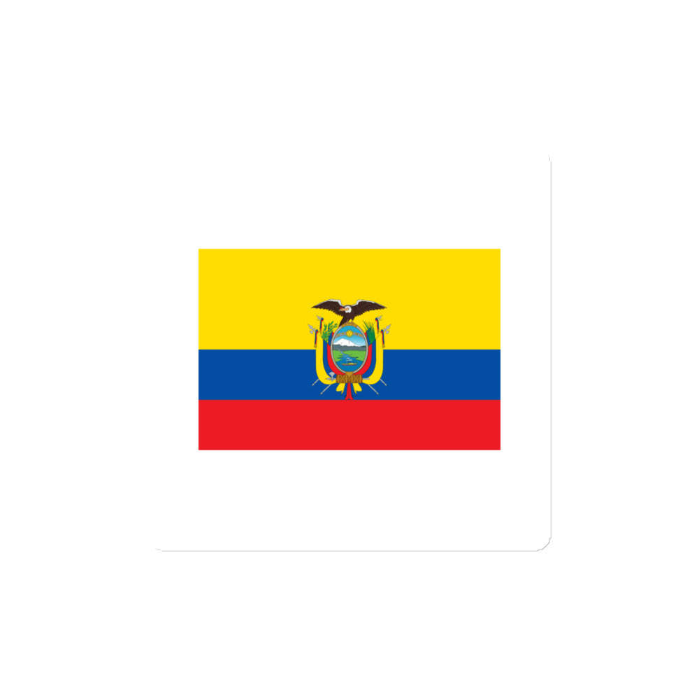 National Flag Magnets - Collection 1 Ecuador magnet-4x4