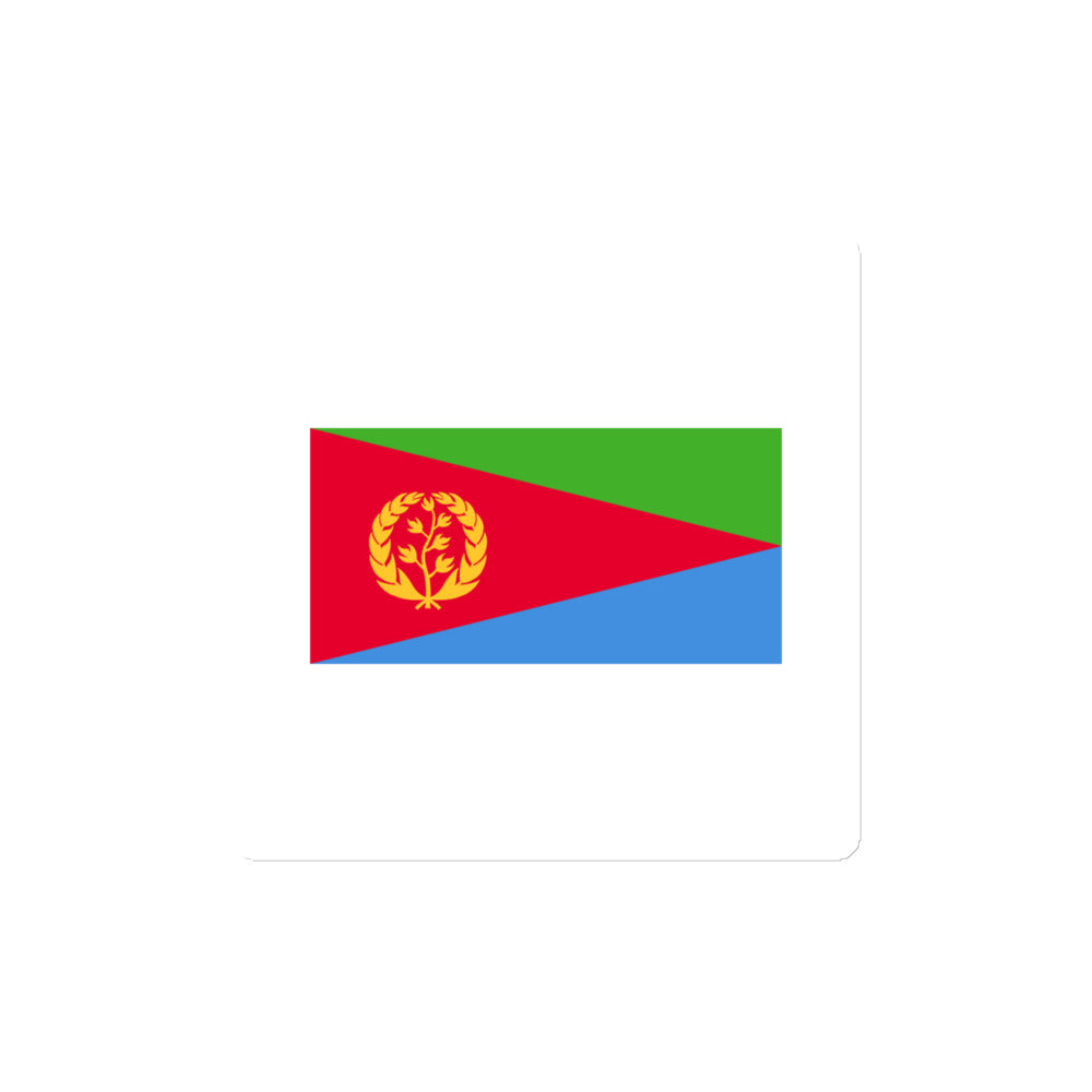 National Flag Magnets - Collection 1 Eritrea magnet-4x4