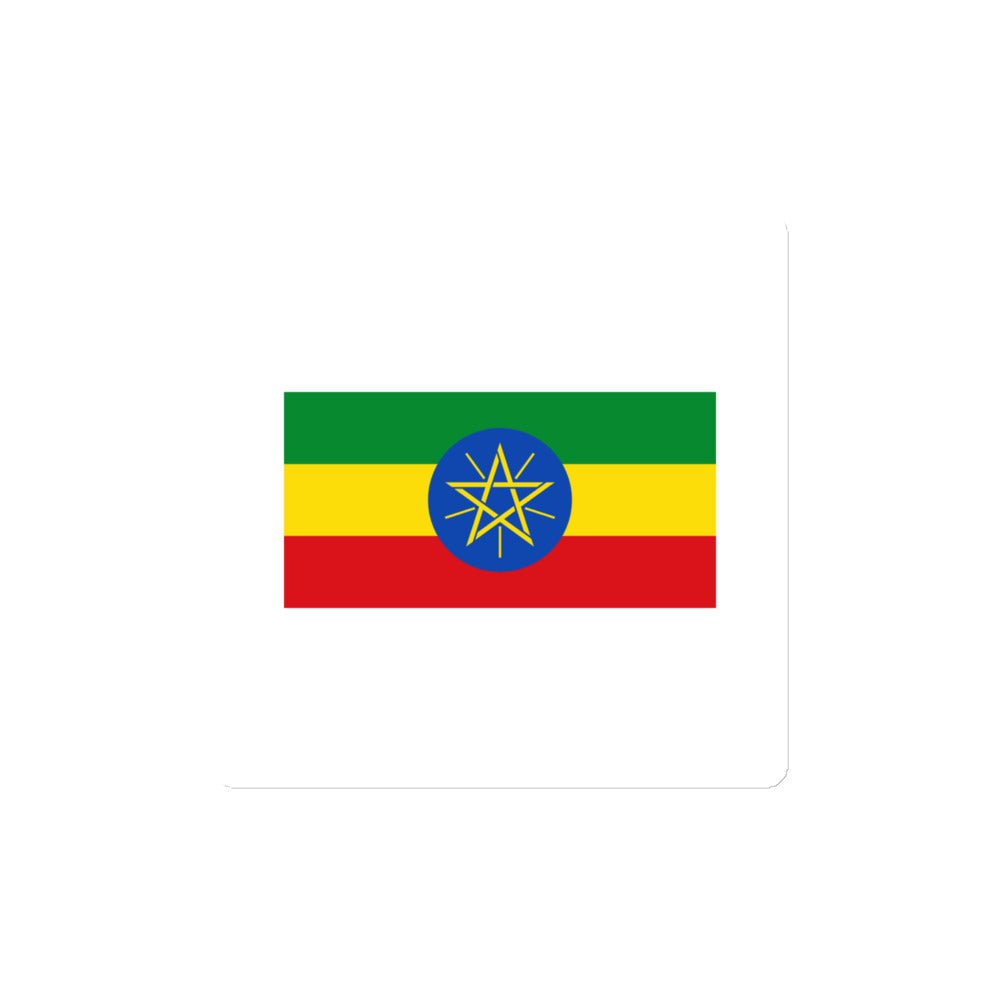 National Flag Magnets - Collection 1 Ethiopia magnet-4x4