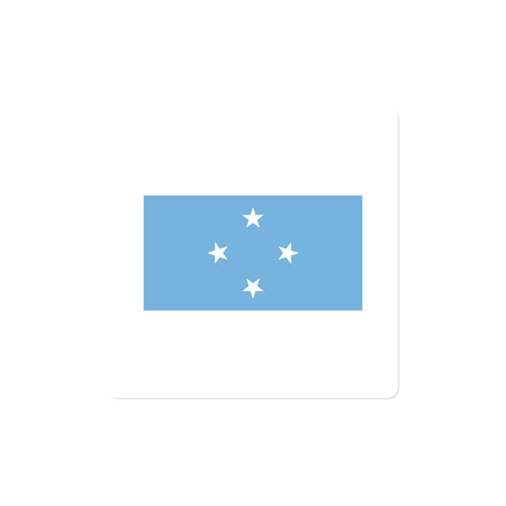 National Flag Magnets - Collection 1 Micronesia magnet-4x4
