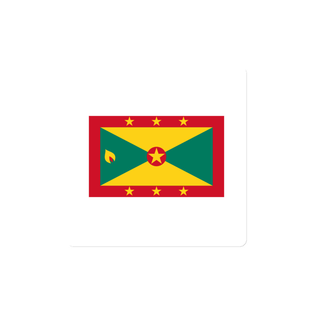National Flag Magnets - Collection 1 Grenada magnet-4x4