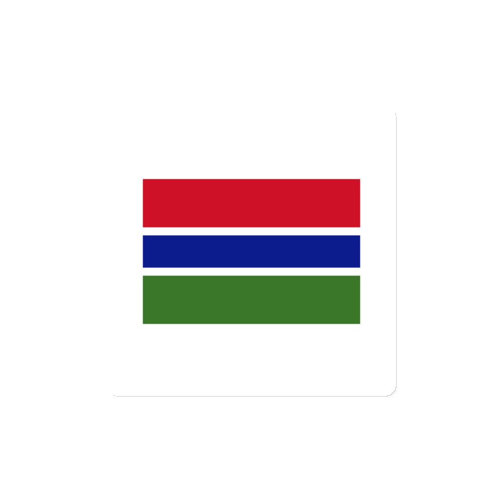 National Flag Magnets - Collection 1 Gambia magnet-4x4