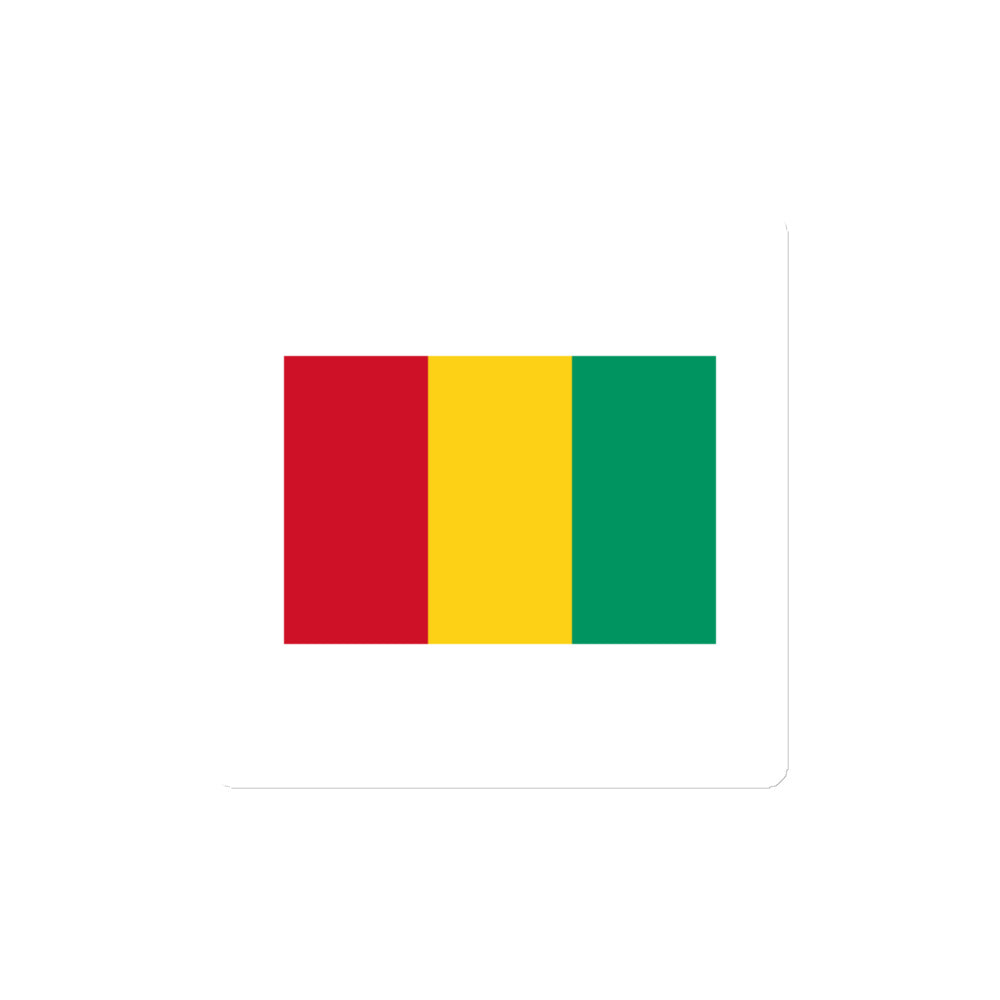 National Flag Magnets - Collection 1 Guinea magnet-4x4