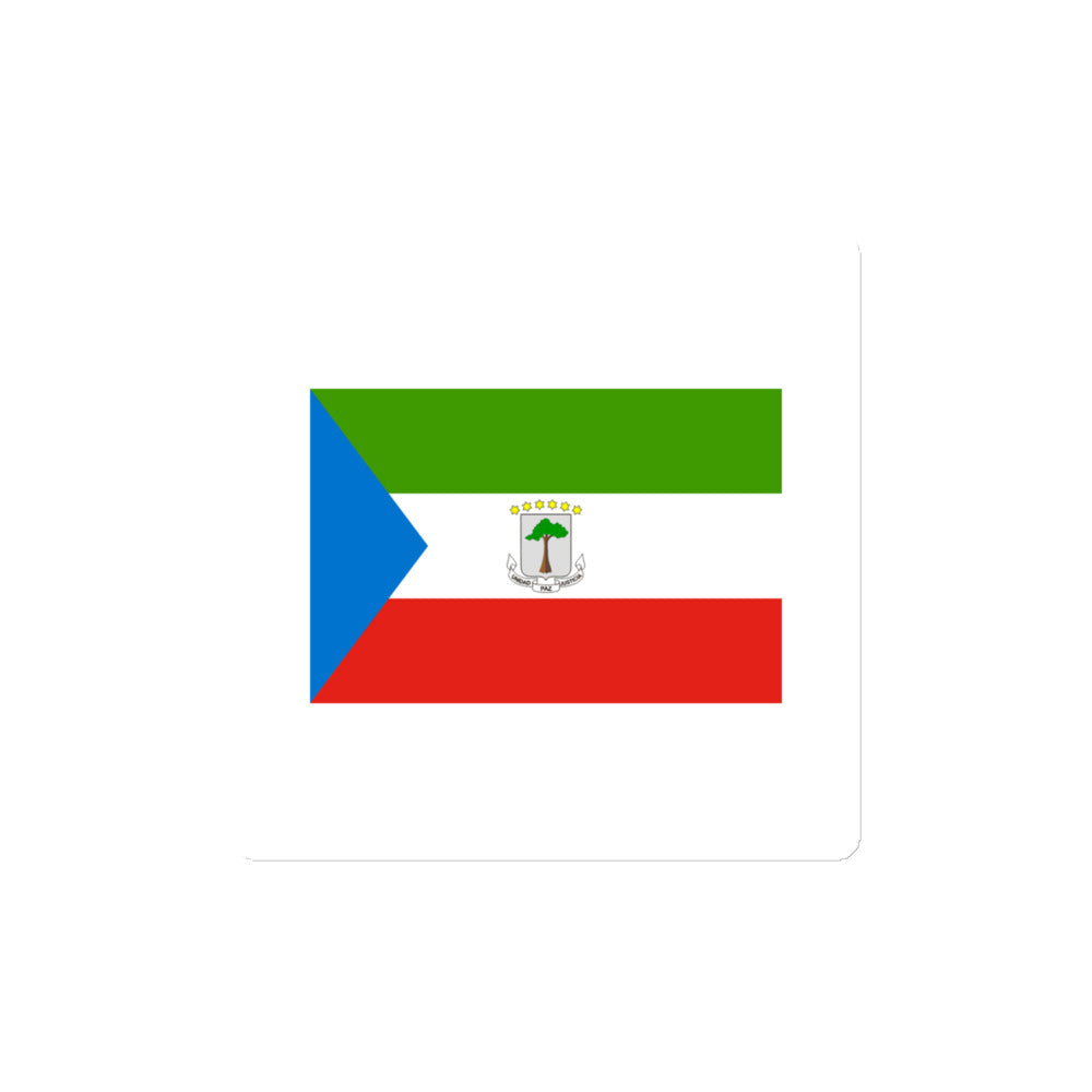 National Flag Magnets - Collection 1 Equatorial Guinea magnet-4x4