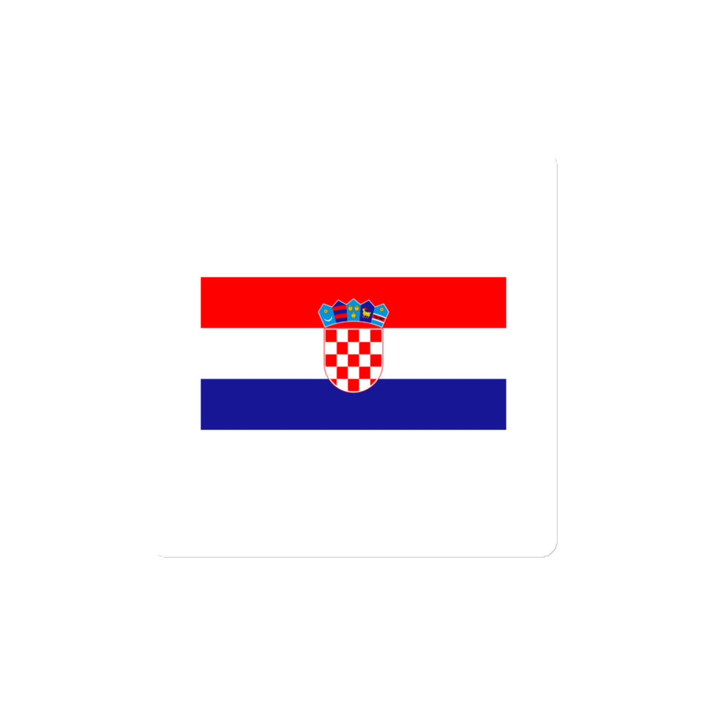 National Flag Magnets - Collection 1 Croatia magnet-4x4