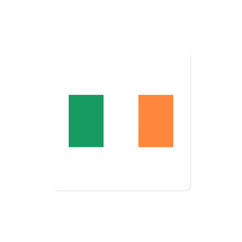 National Flag Magnets - Collection 1 Ireland / 4x4 / White