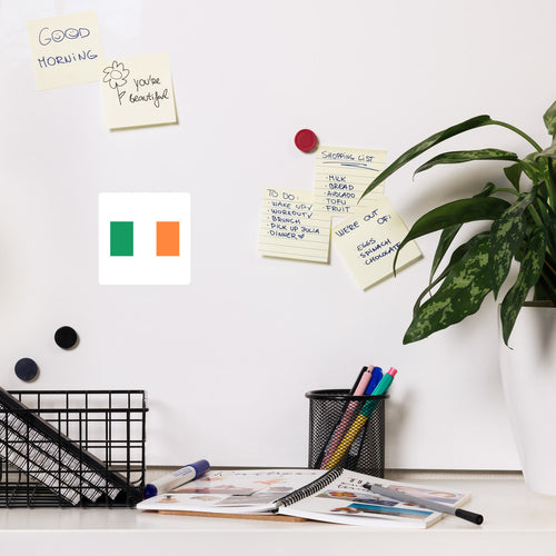 National Flag Magnets - Collection 1 Ireland / 4x4 / White