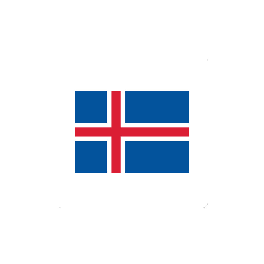 National Flag Magnets - Collection 1 Iceland magnet-4x4