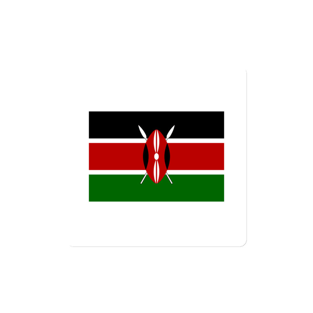 National Flag Magnets - Collection 1 Kenya magnet-4x4