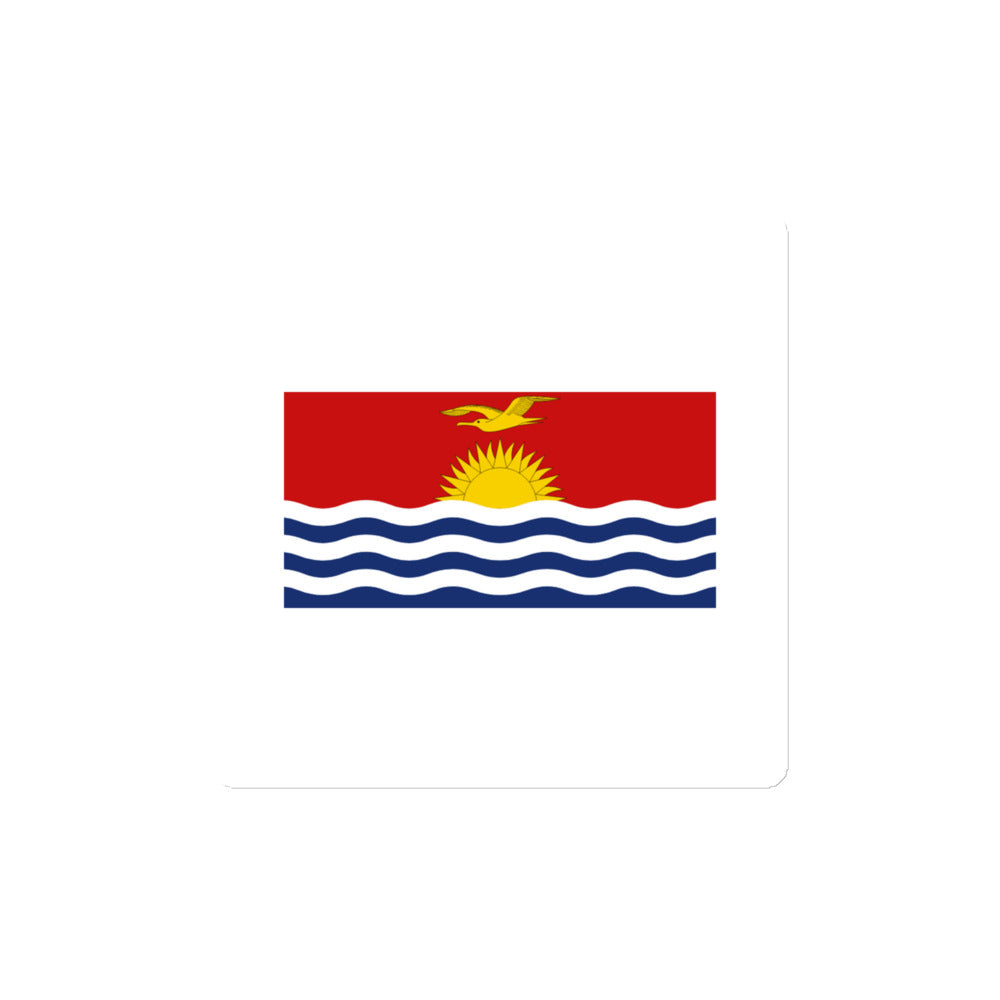 National Flag Magnets - Collection 1 Kiribati magnet-4x4