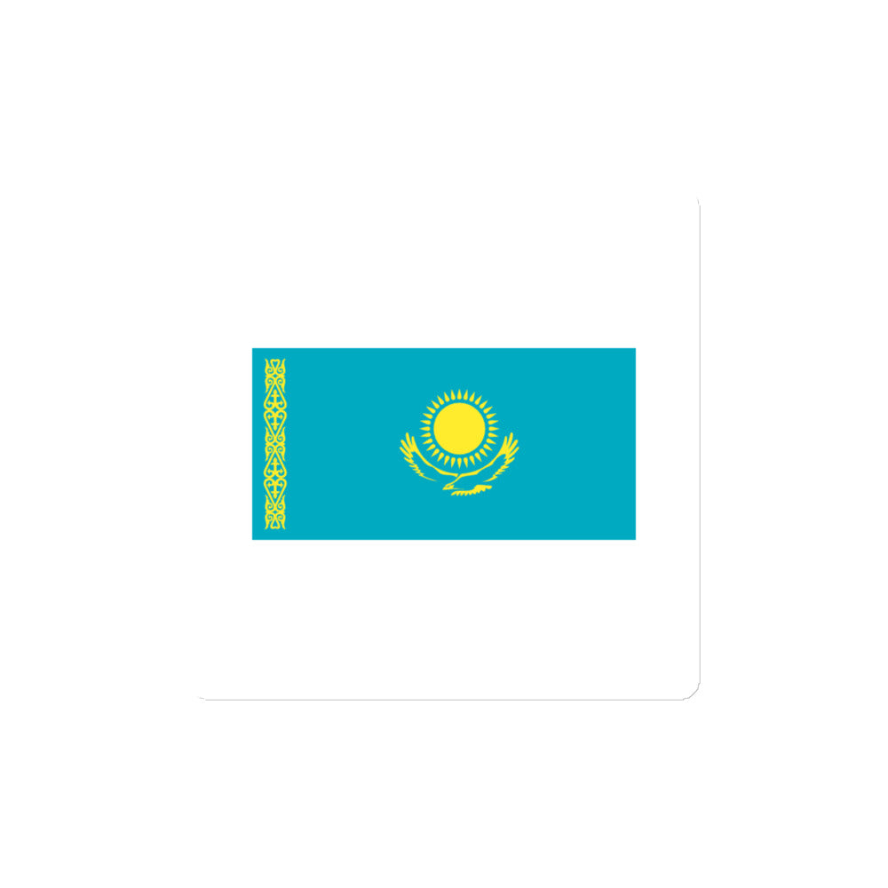 National Flag Magnets - Collection 1 Kazakhstan magnet-4x4