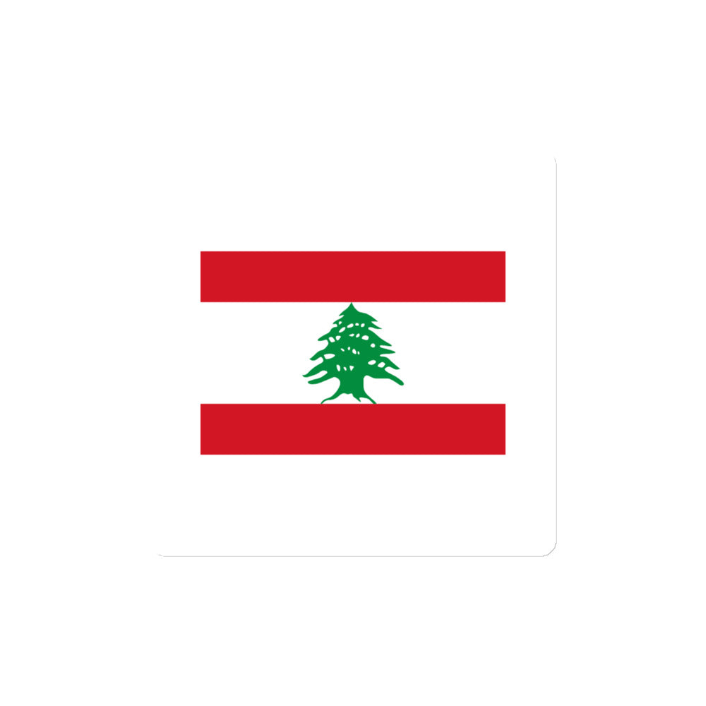 National Flag Magnets - Collection 1 Lebanon magnet-4x4