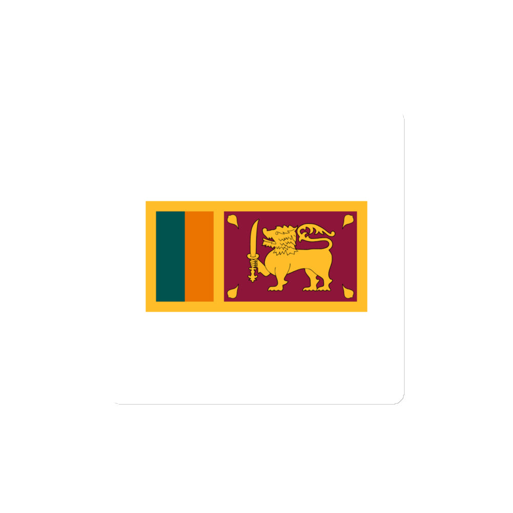 National Flag Magnets - Collection 2 Sri Lanka magnet-4x4