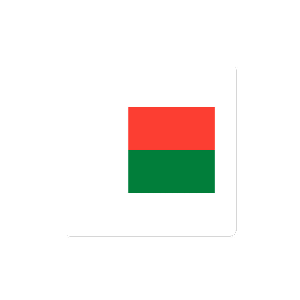 National Flag Magnets - Collection 2 Madagascar magnet-4x4