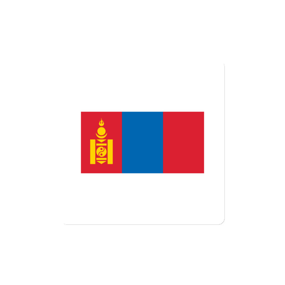 National Flag Magnets - Collection 2 Mongolia magnet-4x4