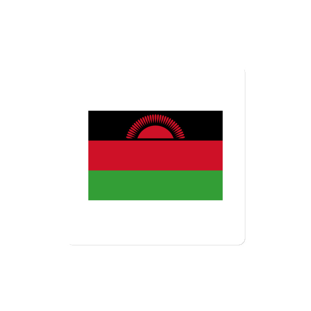 National Flag Magnets - Collection 2 Malawi magnet-4x4